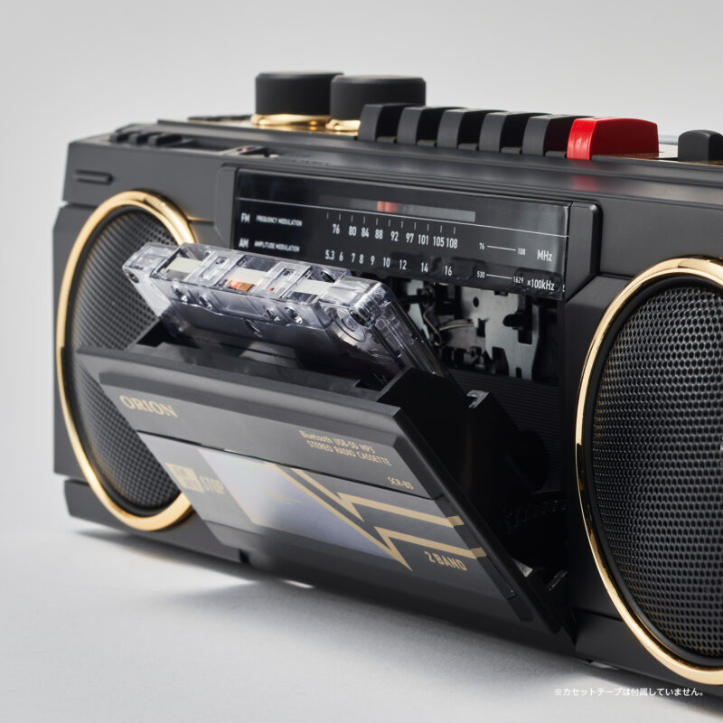 昭和感マシマシ！80年代のレトロなラジカセを再現した「ステレオ