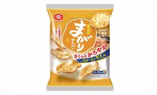 あご・鰹・昆布…3種の和のだしを楽しむ『亀田のまがりせんべい 3種の香るだし味』新発売