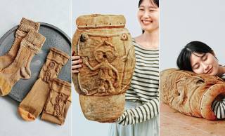 神秘あふれる”縄文土器”の魅力をデザインに落とし込んだソックス＆クッションが登場！