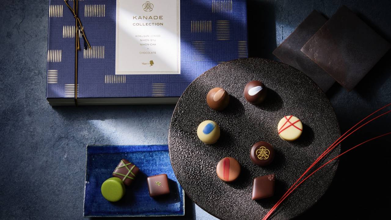 日本酒、日本茶、苺…選び抜かれた国産素材をつかった限定チョコレートコレクション「奏 -KANADE-」が登場
