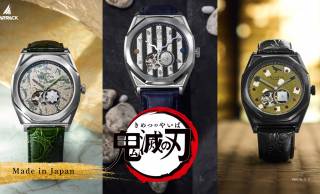 アニメ「鬼滅の刃」日本製機械式時計に不死川実弥、伊黒小芭内、悲鳴嶼行冥モデルが新登場！