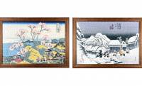 葛飾北斎と歌川広重の名作にドラえもん！『ドラえもん浮世絵』が越前和紙のジグソーパズルに