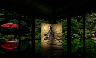 SF作品『攻殻機動隊』のビジュアルを箔工芸の屏風に施した“テクノ屏風”「TB-02 : The Ghost in the Shell」発売！