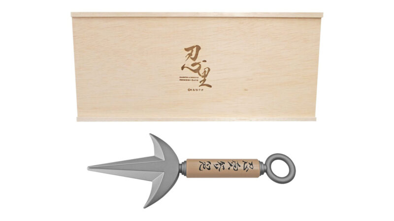 【NARUTO】ナルトの父・波風ミナトのクナイが発売！「ニジゲンノモリ」プレミアムチケットの付属グッズとして