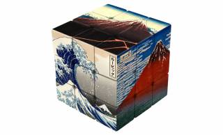 葛飾北斎の名作「富嶽三十六景」の6作品がデザインされたルービックキューブ新発売