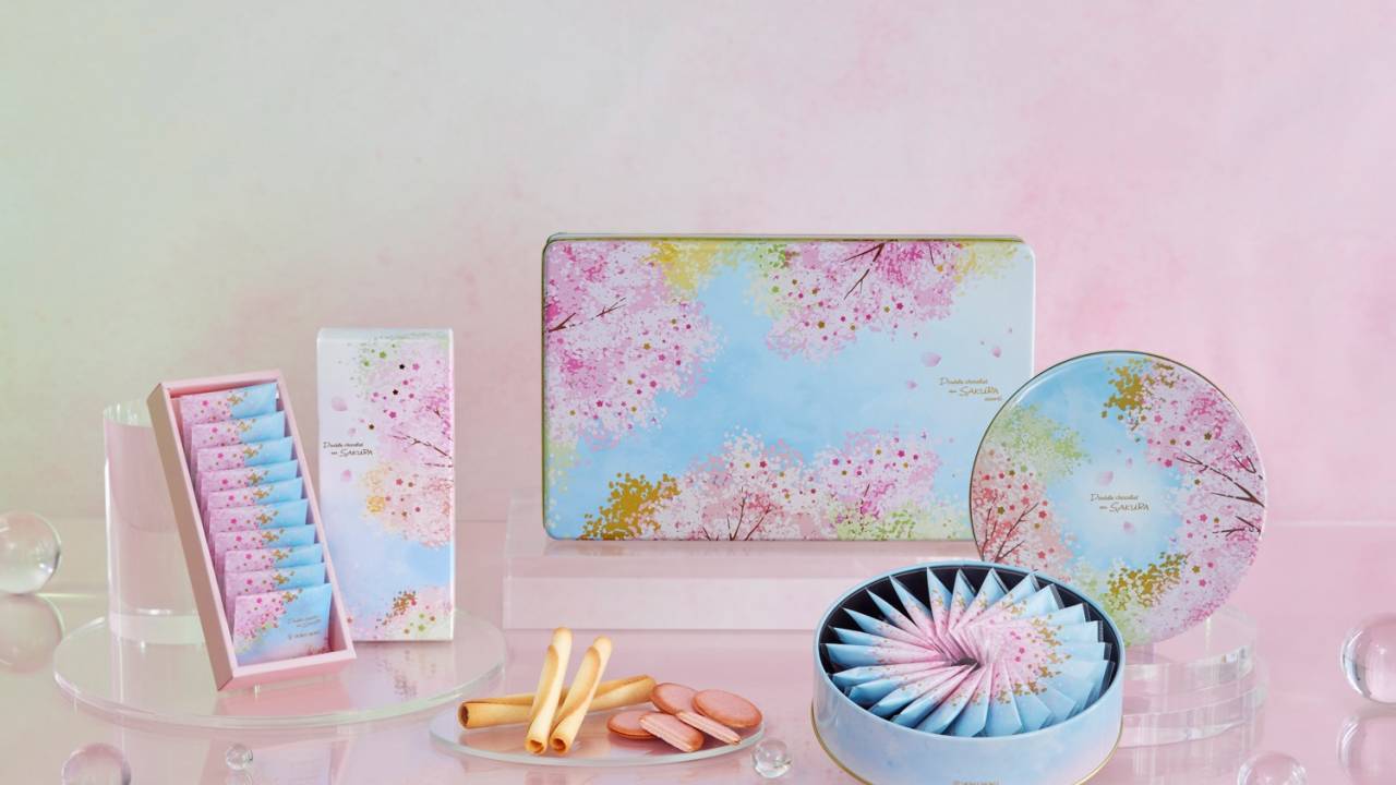 デザインがリニューアル！ヨックモック春限定商品「ドゥーブル ショコラ オゥ サクラ」が今年も登場