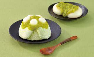 仙台の郷土菓子「ずんだもち」再現した和スイーツアイス『やわもちアイス ずんだもち味』新発売