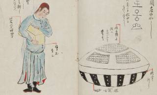 中には女性が…江戸時代に漂着したUFOのような物体「うつろ舟」の貴重な史料『弘賢随筆』が原本展示へ