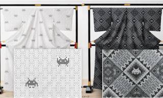 スペースインベーダーと本場奄美大島紬がコラボした新作大島紬が発売へ！ドット絵が伝統工芸の織物に