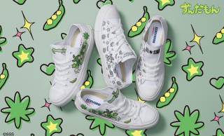 コンバースから東北地方応援キャラクター『ずんだもん』とのコラボスニーカーが新発売！
