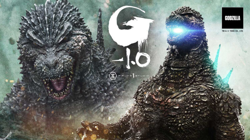 映画『ゴジラ-1.0』のゴジラが全長約91cmの巨大な胸像フィギュアになって発売！