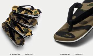 BAPEを象徴するカモフラージュ柄！A BATHING APEとunda（雲駄）コラボ第2弾が発売