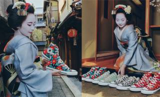 コンバース「ALL STAR」から京友禅や縮緬を採用した「京都一布や」コラボ和柄スニーカーが新登場！