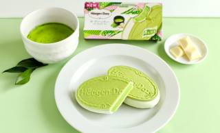 ハーゲンダッツのクリスピーサンドから抹茶フレーバー『ザ・グリーンティー』が新発売