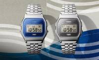 カシオから日本伝統の吉祥柄「青海波」をあしらった腕時計、CASIO CLASSIC「A159WEVJ」新発売