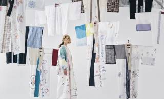 きもの生地とヨーロッパのusedテーブルクロスを組み合わせた一点もの羽織＆きもの発売＜KIMONO ARCH＞