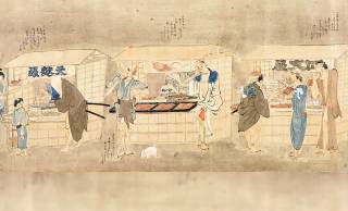 なぜ江戸時代の屋台には車輪がなかったのか？蕎麦・寿司・天ぷらも“担いで売った”商人たちの意外な事情