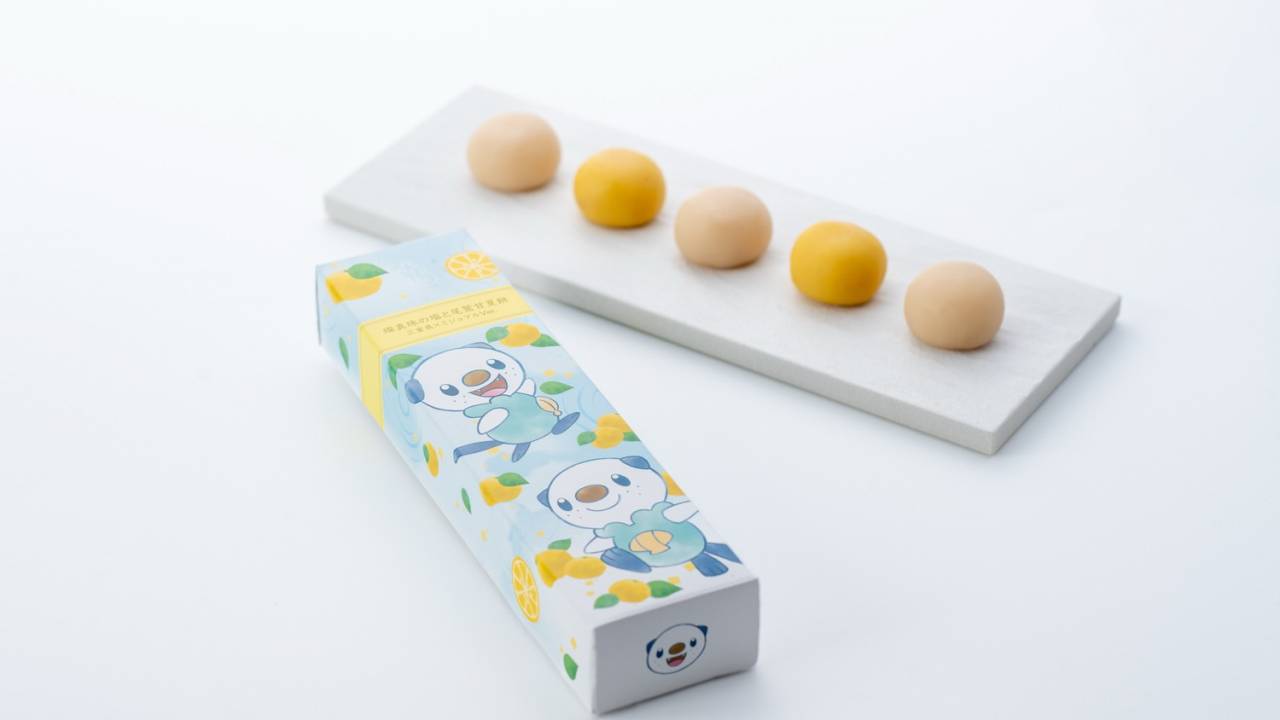 伊勢の銘菓「赤福」五十鈴茶屋から、ポケモン「ミジュマル」とコラボした和菓子が新発売