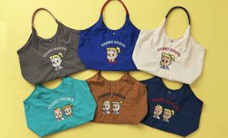 80年代ブームのレトロポップな「オサムグッズ」から上品な刺繍トートバッグが登場！