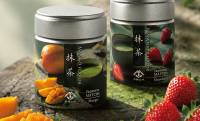 しっかり抹茶の味わい、さらに果実の香りも楽しめる「無糖フレーバー抹茶」ストロベリー、マンゴー新発売