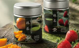 しっかり抹茶の味わい、さらに果実の香りも楽しめる「無糖フレーバー抹茶」ストロベリー、マンゴー新発売