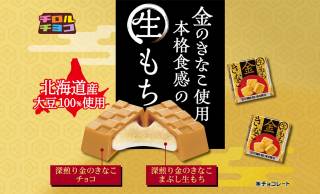 きなこの風味とコクを生もちと楽しむ「チロルチョコ〈金の生もちきなこ〉」が新登場！