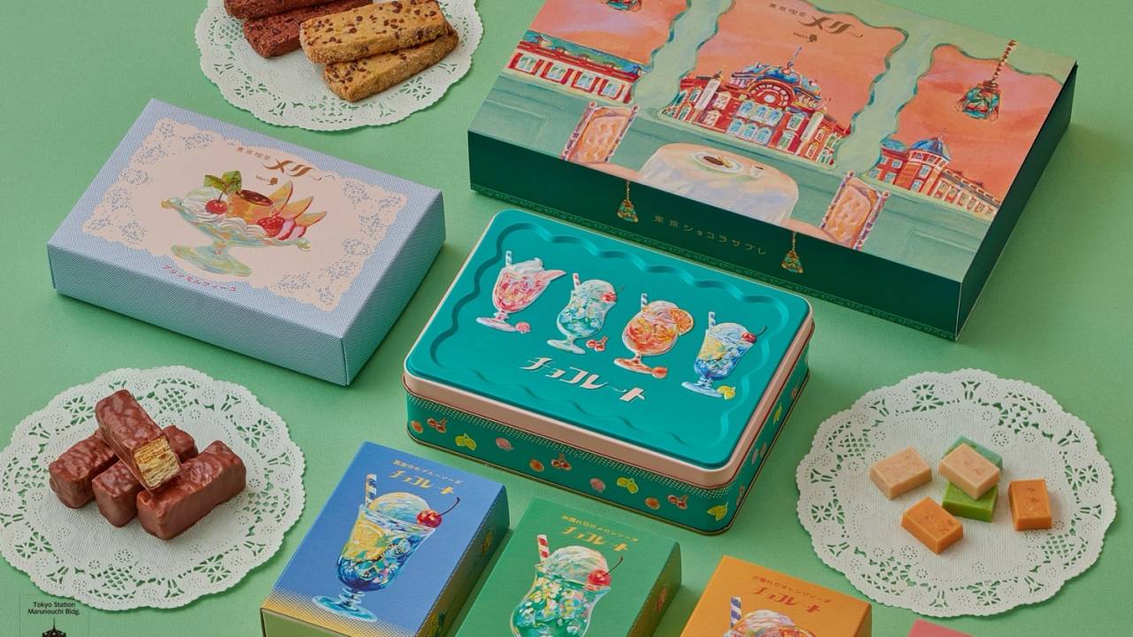 まるで夢の中のレトロ喫茶♪メリーチョコレートの新ブランド「東京喫茶メリー」が東京駅にオープン