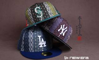 日本の伝統文様を落とし込んだNew Era別注 MLBキャップがHOMEGAMEから登場！10月10日発売