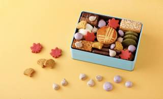 紅葉広がる秋限定缶！「パティスリーSATSUKI」の贅沢クッキー＆チョコレート缶が販売開始